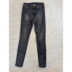 NSF Faded High-Rise Skinny Jeans